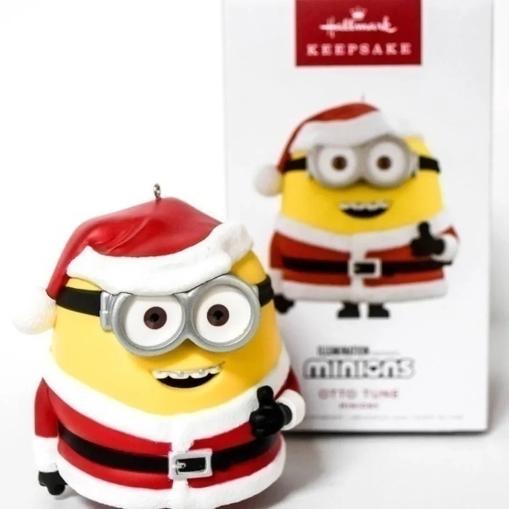 Hallmark keepsake Illumination Minions Otto Tune new